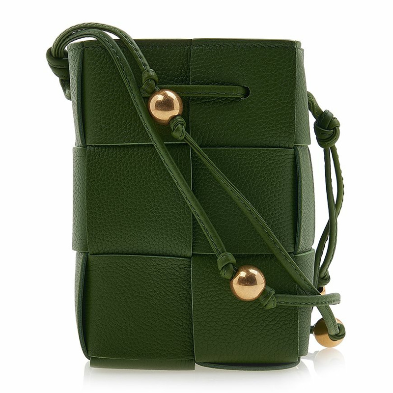 BOTTEGA VENETA 女款 Intrecciato 迷你盒式腕錶 714605 VCP13 3141-2