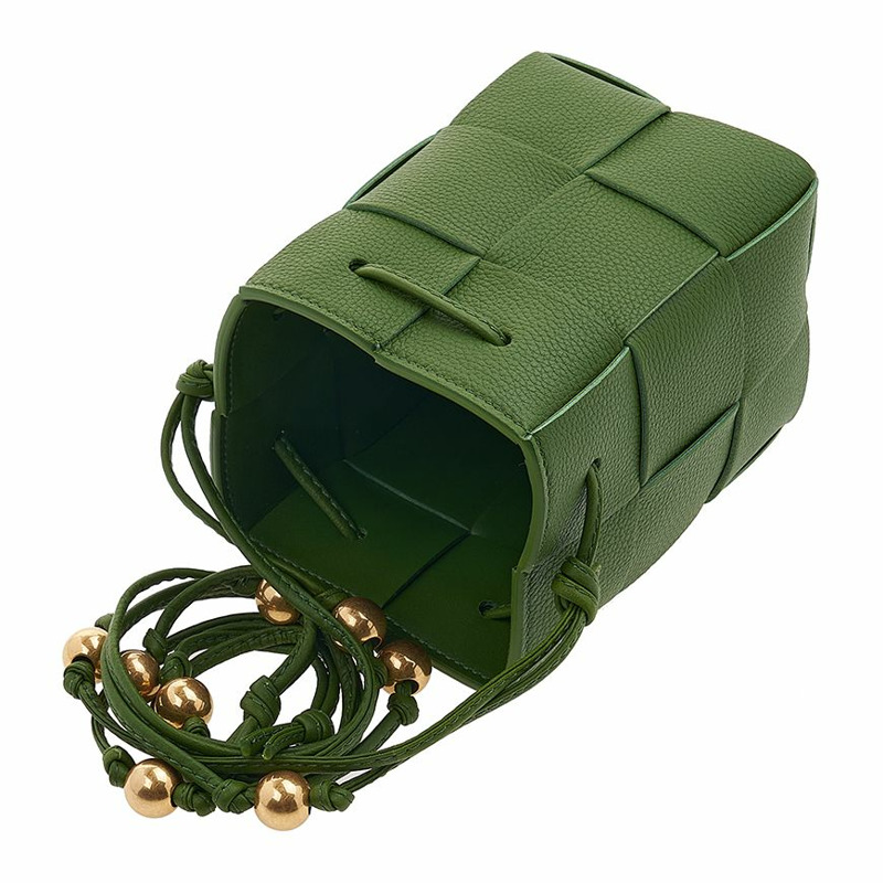 BOTTEGA VENETA 女款 Intrecciato 迷你盒式腕錶 714605 VCP13 3141-3