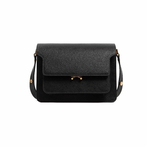 MARNI 23SS Saffiano 中型單肩包 LV520 ZN99N