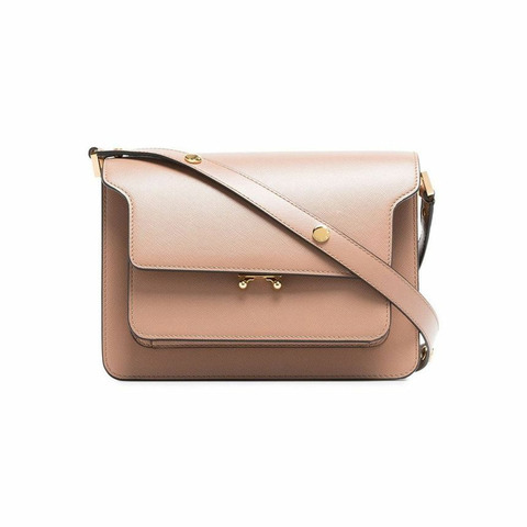 MARNI Saffiano 中單肩包