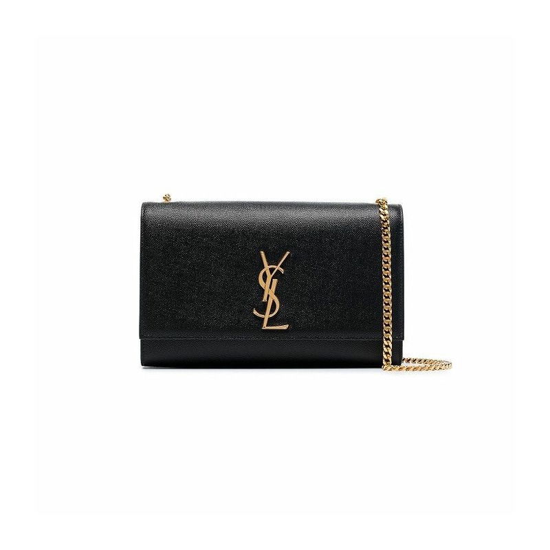 SAINT LAURENT Kate 金色斜背包 中型 364021 1000-1