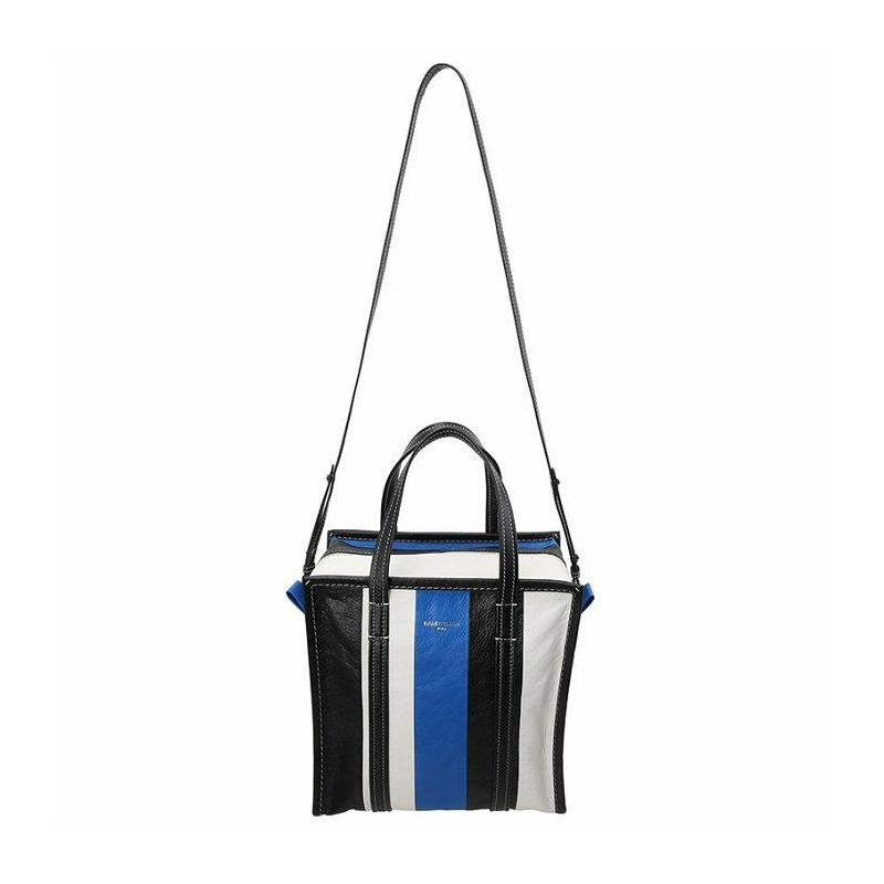 BALENCIAGA Bazar 條紋包 443096 DE9BN-6