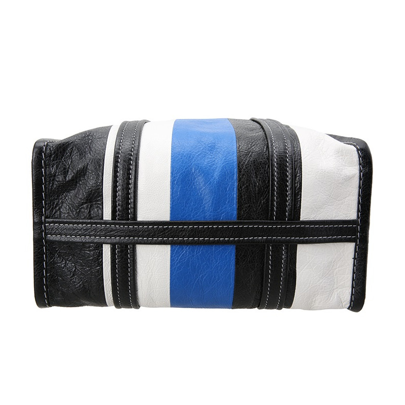 BALENCIAGA Bazar 條紋包 443096 DE9BN-13