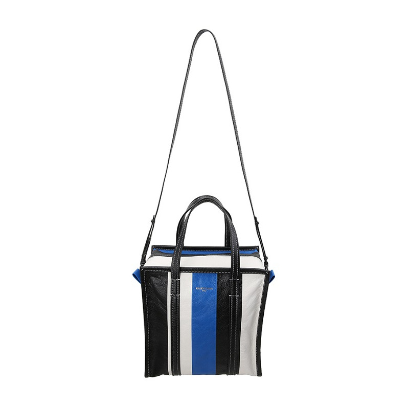 BALENCIAGA Bazar 條紋包 443096 DE9BN-14