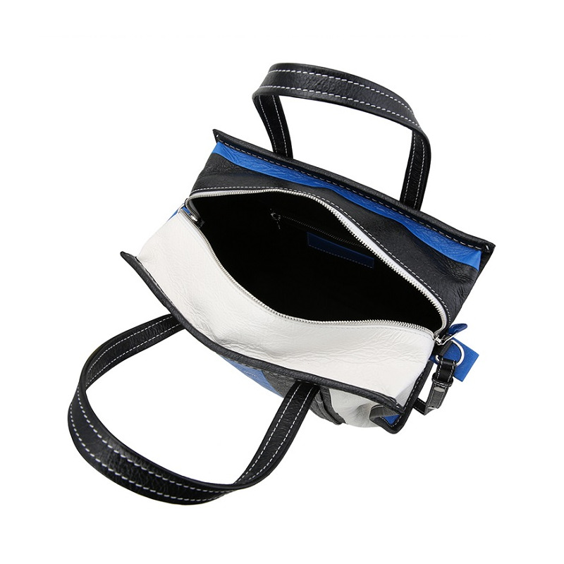 BALENCIAGA Bazar 條紋包 443096 DE9BN-15