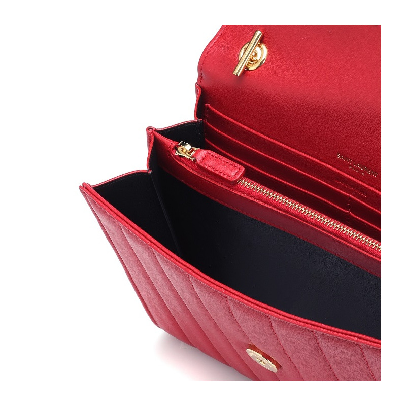 SAINT LAURENT Monogram Vicky迷你肩背包 554125 0YD01-11