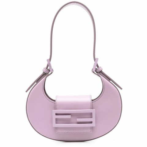 FENDI FF迷你曲奇肩背包 紫色 8BS065 AKMN F01RR