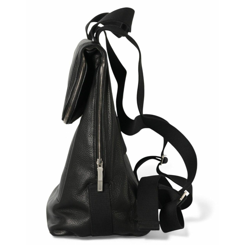 RICK OWENS 黑色貨運背包 RA01C0270 LC 0909-3