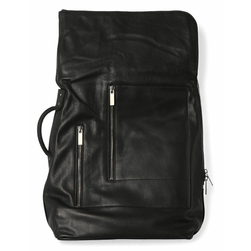 RICK OWENS 黑色貨運背包 RA01C0270 LC 0909-4