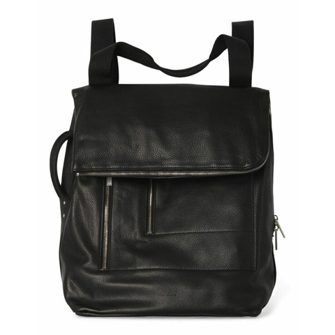 RICK OWENS 黑色貨運背包 RA01C0270 LC 0909