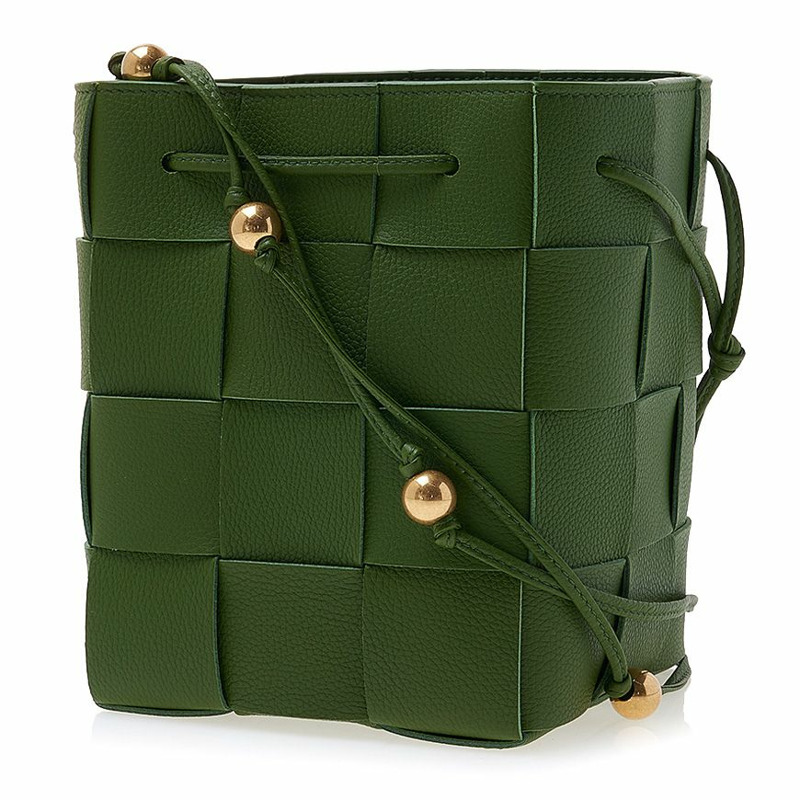 BOTTEGA VENETA 女士編織卡帶水桶包 714606 VCP13 3141-1