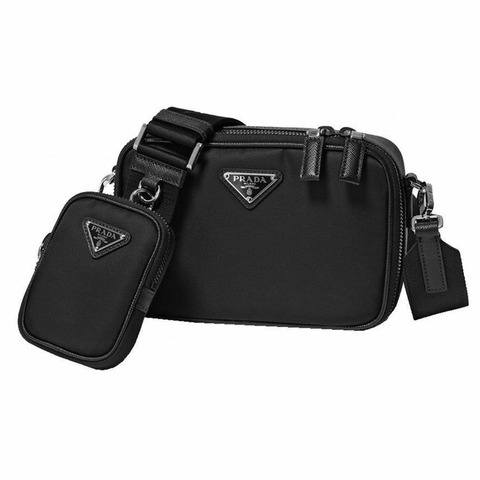 PRADA 23SS 斜背包，Tessuto 布料 2VH070 2DMH F0002
