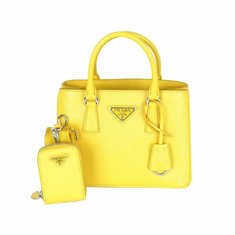 PRADA 標誌 Saffiano 手提包/斜背包 1BA296 NZV F0377