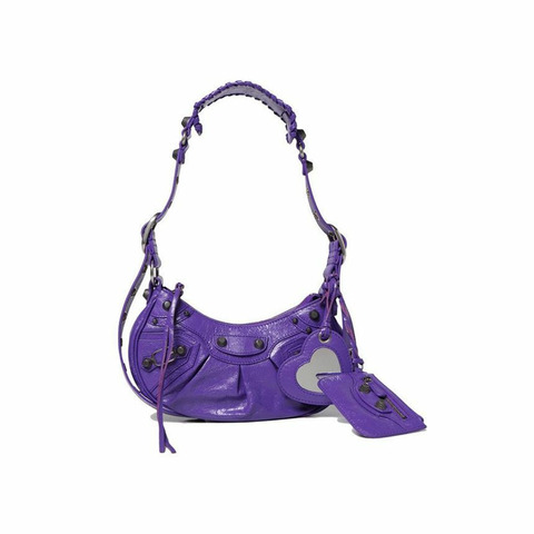 BALENCIAGA Le Cagole XS 肩背包 紫色 671309 1VG9Y 5208