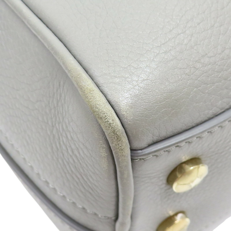 灰色 牛皮 Cube BAG 肩背包【BURBERRY 巴寶莉】 80345131-9