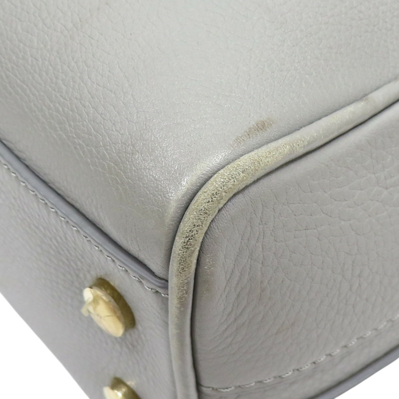 灰色 牛皮 Cube BAG 肩背包【BURBERRY 巴寶莉】 80345131-12