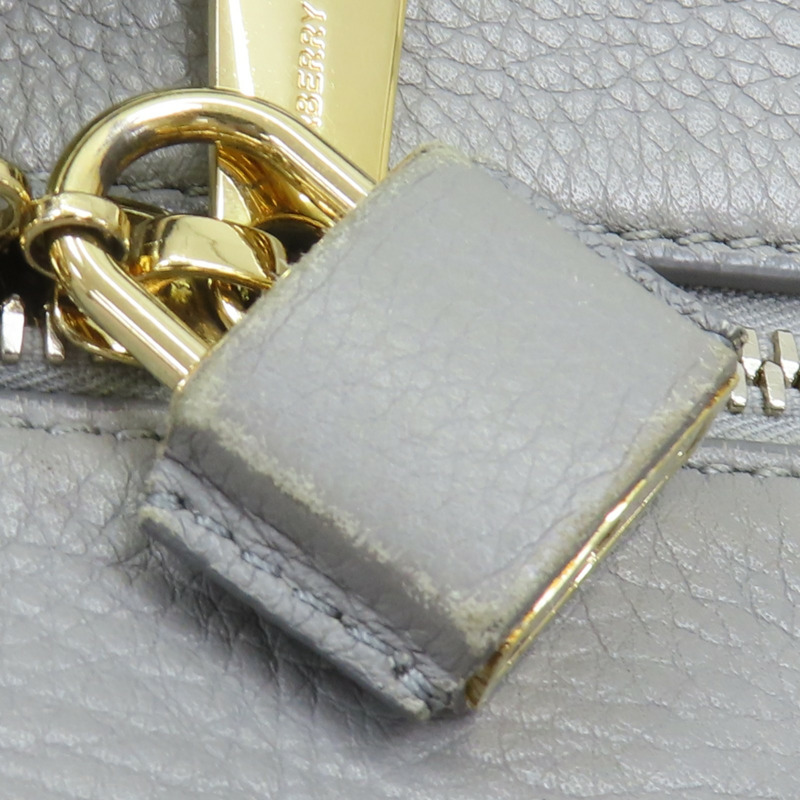 灰色 牛皮 Cube BAG 肩背包【BURBERRY 巴寶莉】 80345131-18