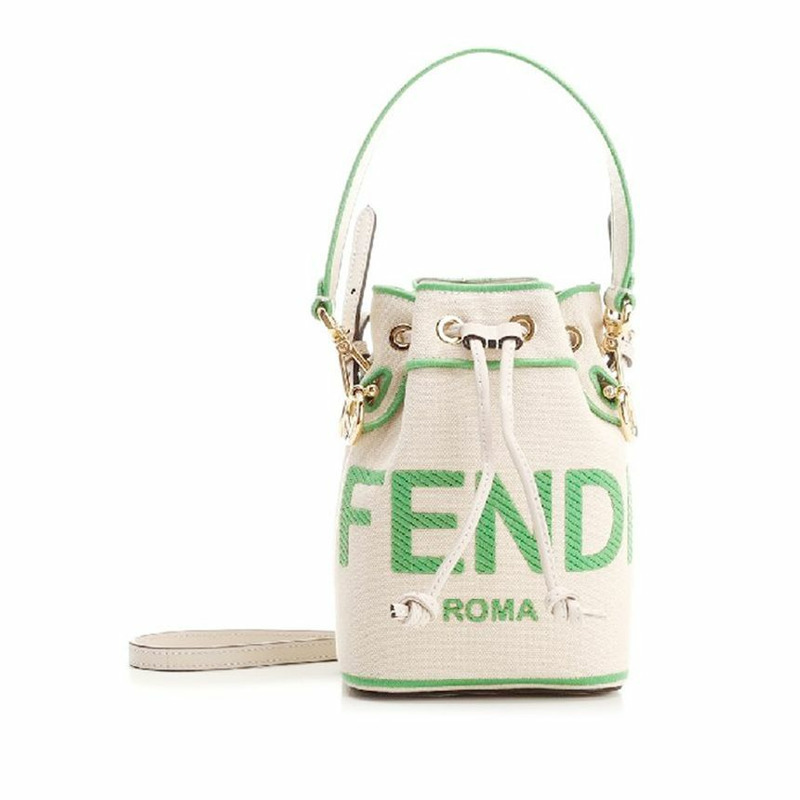 FENDI Montrezor Logo 迷你水桶包 8BS010 ANXE F1LG8-0
