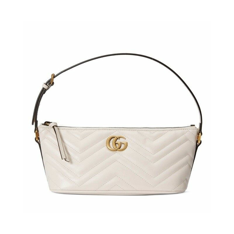GUCCI GG Marmont 馬特拉塞凸紋單肩包 739166AABZB-0