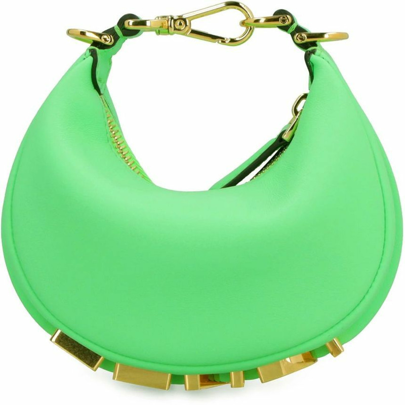FENDI Graphy Nano Hobo Bag 霓虹綠 7AS089 AKKT F1K36-0