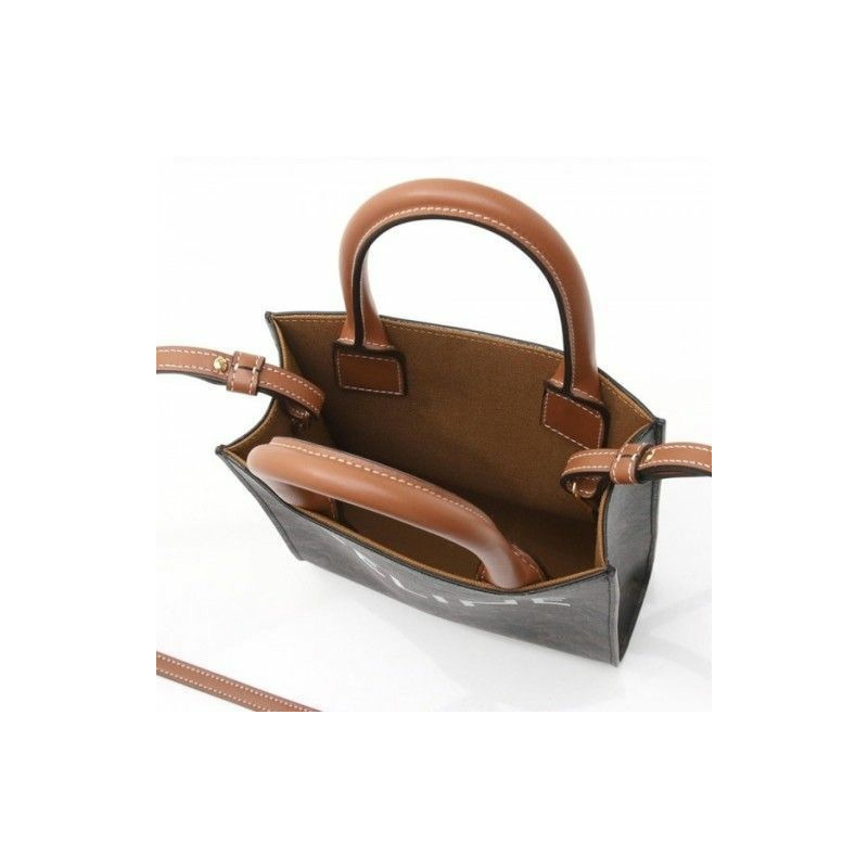 CELINE 迷你 Cabas 包 棕褐色 194372BZK-5