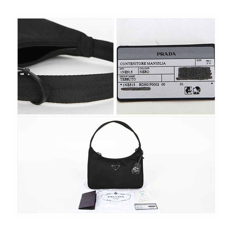 PRADA 1NE515 RDH0 F0002 Logo Re-Nylon 單肩包-2