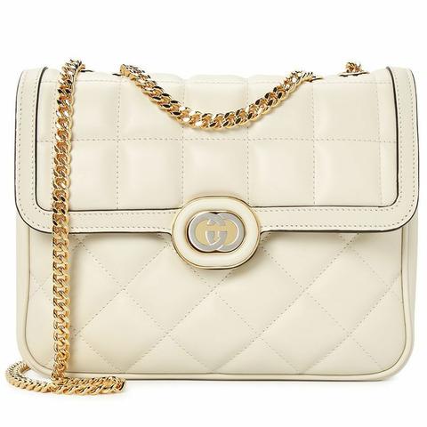 GUCCI 互扣式G女士鏈單肩包 740834 AAB1Q