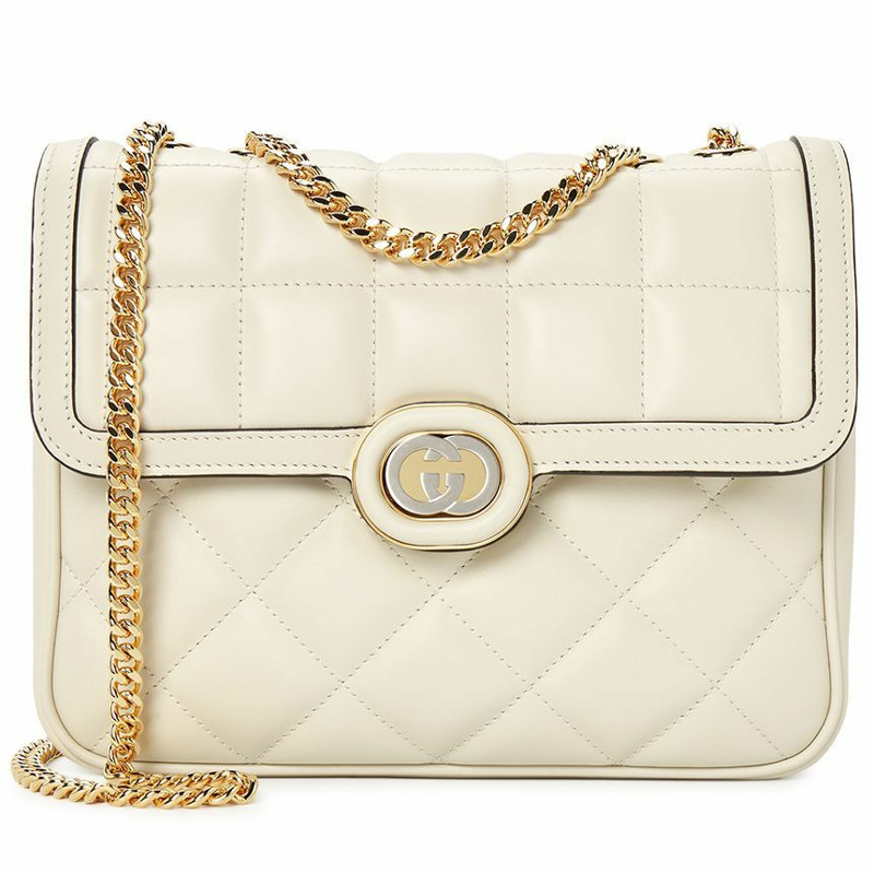 GUCCI 互扣式G女士鏈單肩包 740834 AAB1Q-0