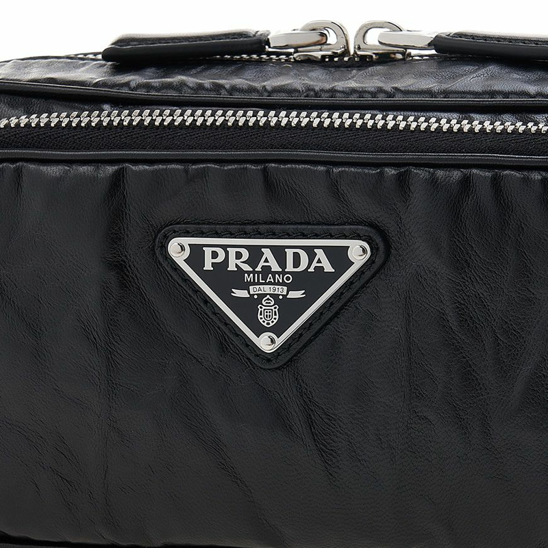 PRADA 女士多口袋迷你斜背包 1BH198 UVL F0002 (4OO)-5