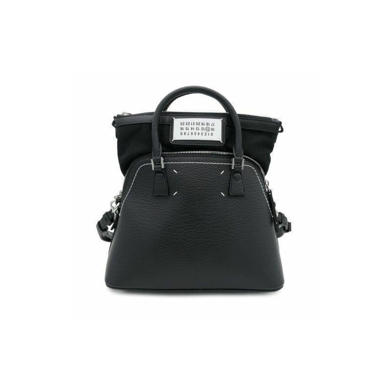 MAISON MARGIELA Maison Margiela 5AC 小號托特包 黑色 S56WG0082 P4455-2