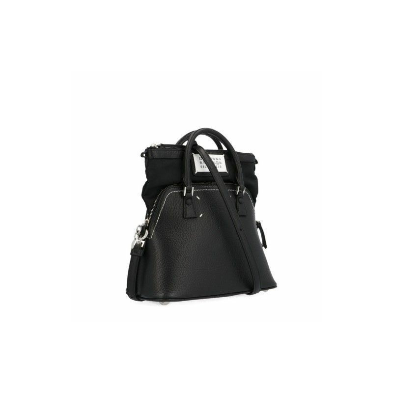 MAISON MARGIELA Maison Margiela 5AC 小號托特包 黑色 S56WG0082 P4455-5