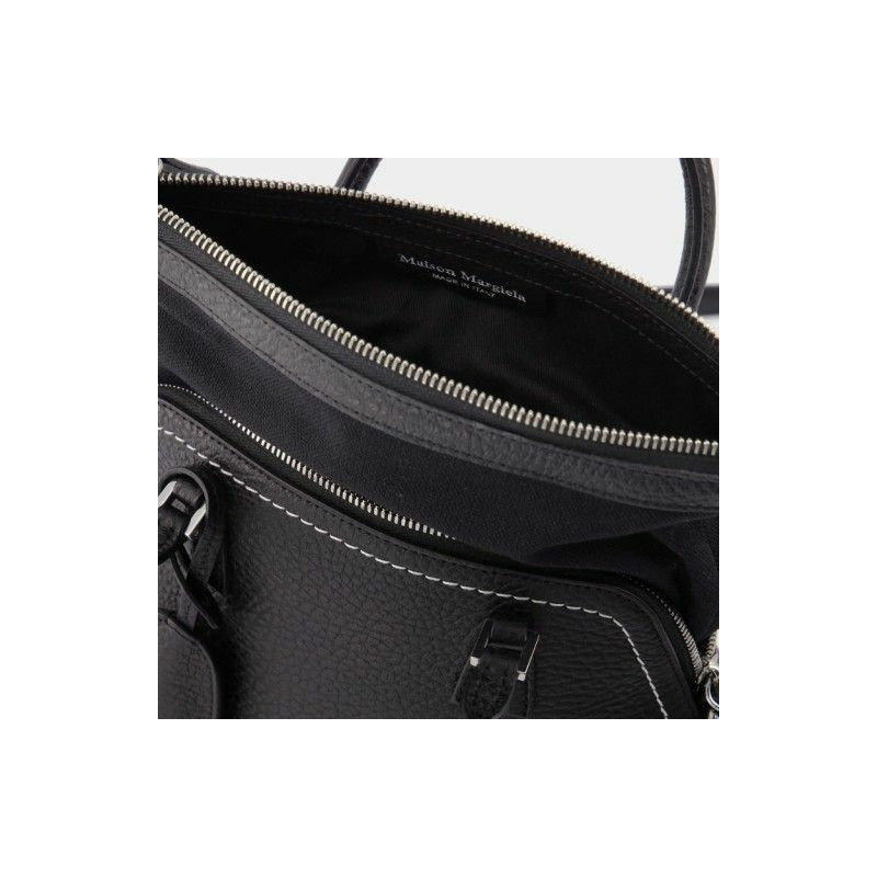 MAISON MARGIELA Maison Margiela 5AC 小號托特包 黑色 S56WG0082 P4455-10