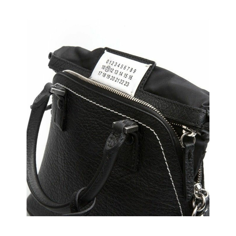 MAISON MARGIELA Maison Margiela 5AC 小號托特包 黑色 S56WG0082 P4455-12