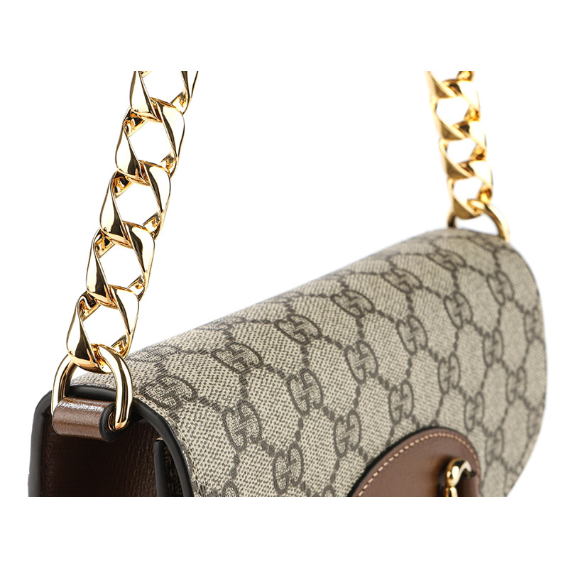 GUCCI Horsebit 1955 單肩包-11