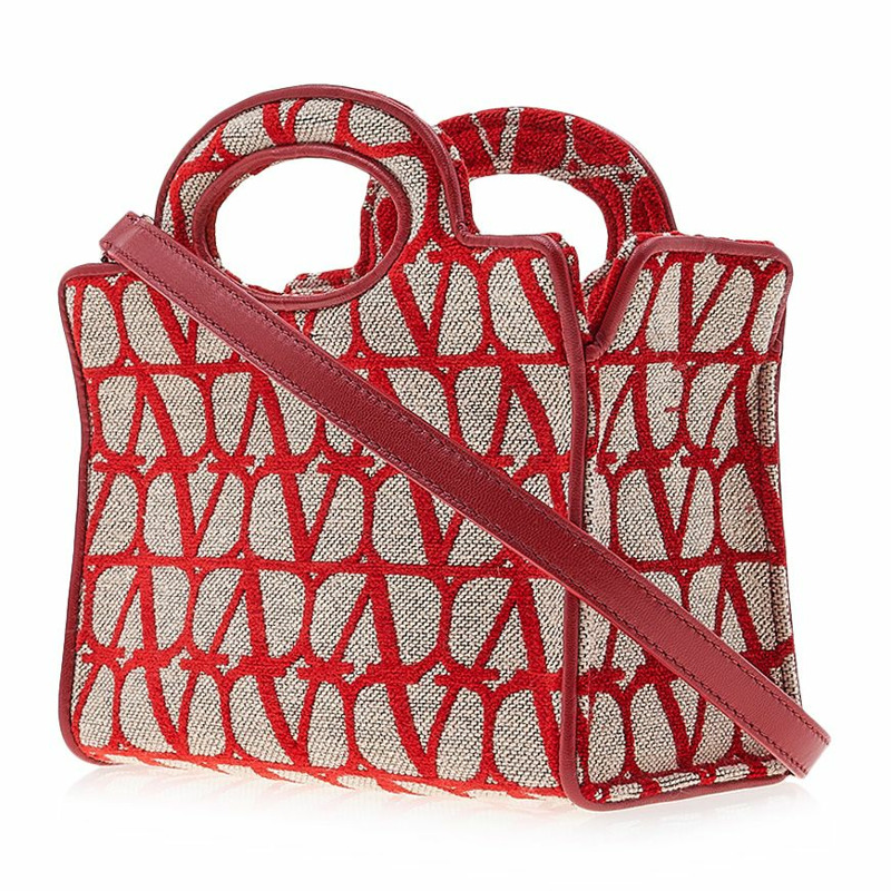 VALENTINO 女士印花圖案手提包 2W0B0L90 HUJ J4A-1