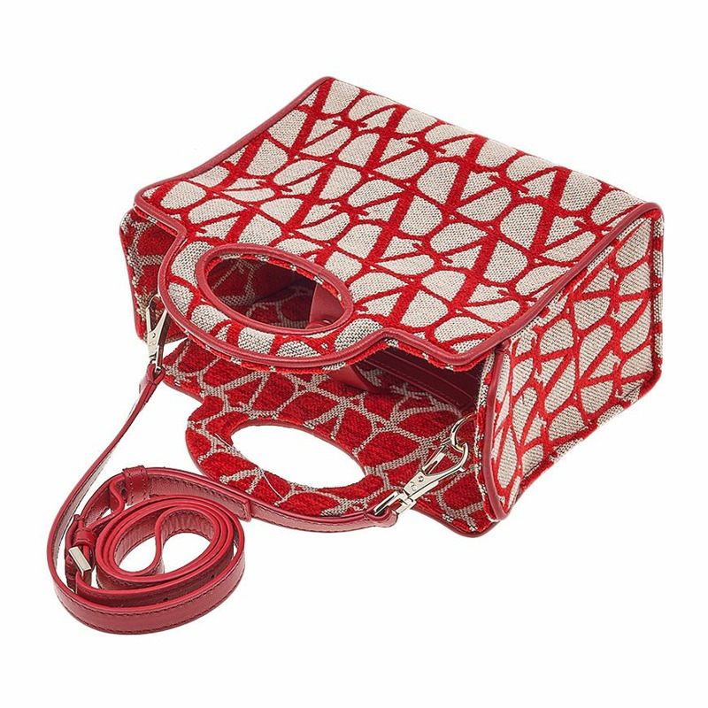 VALENTINO 女士印花圖案手提包 2W0B0L90 HUJ J4A-3