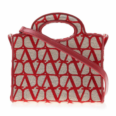 VALENTINO 女士印花圖案手提包 2W0B0L90 HUJ J4A