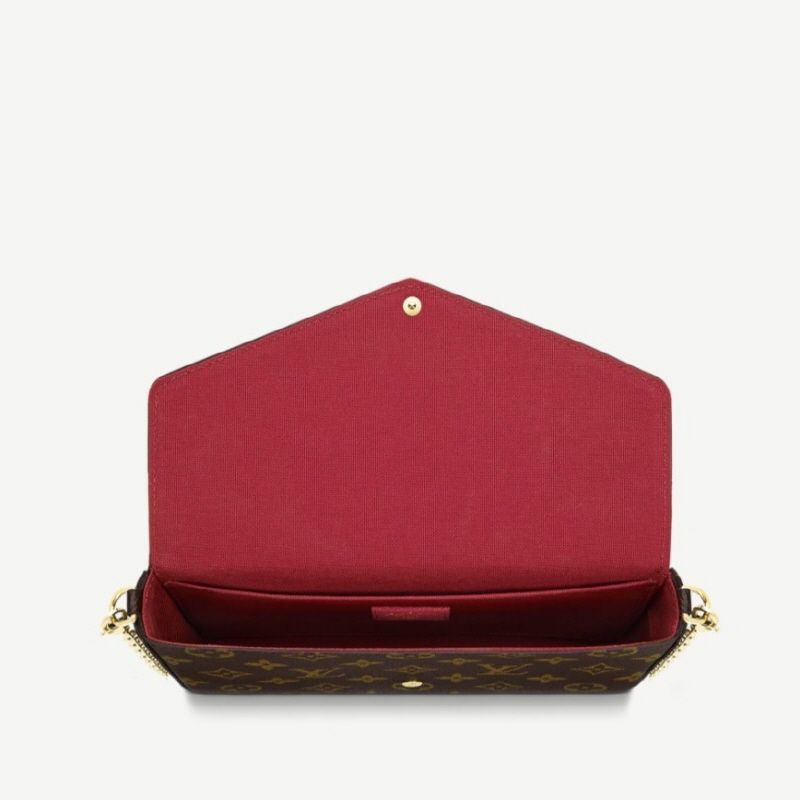 LOUIS VUITTON Felicie 字母組合手拿包 M61276-15