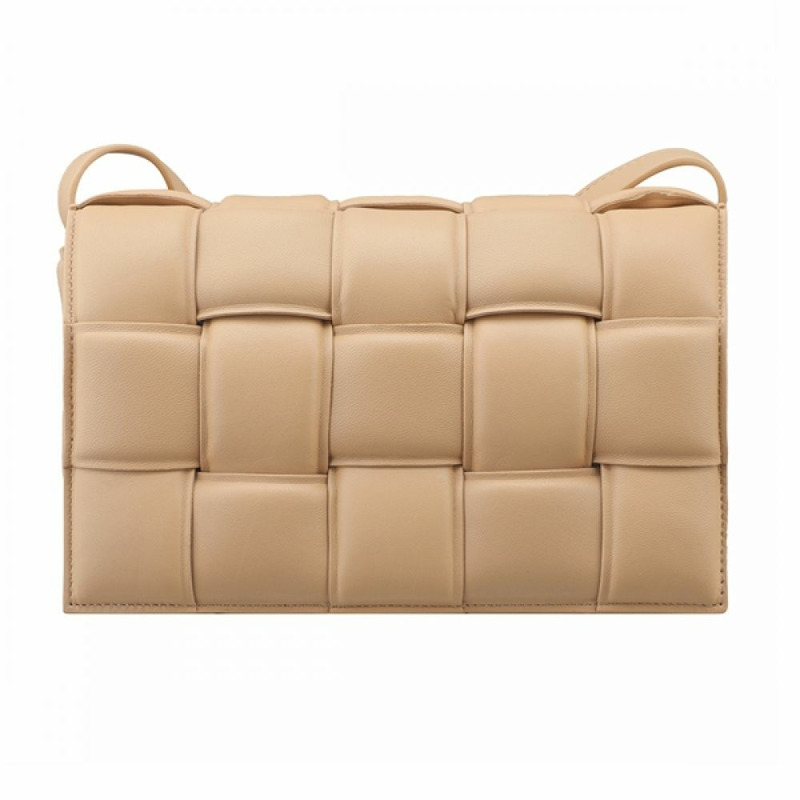 BOTTEGA VENETA 23FW 加厚磁帶包 杏仁金 591970 VCQR1-0