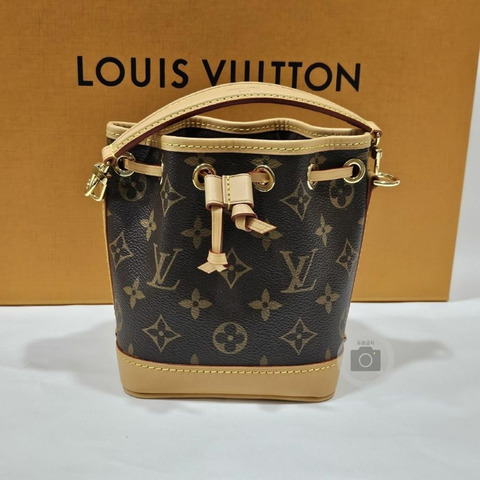 LOUIS VUITTON Nano Noé 迷你斜背包 Monogram M81266