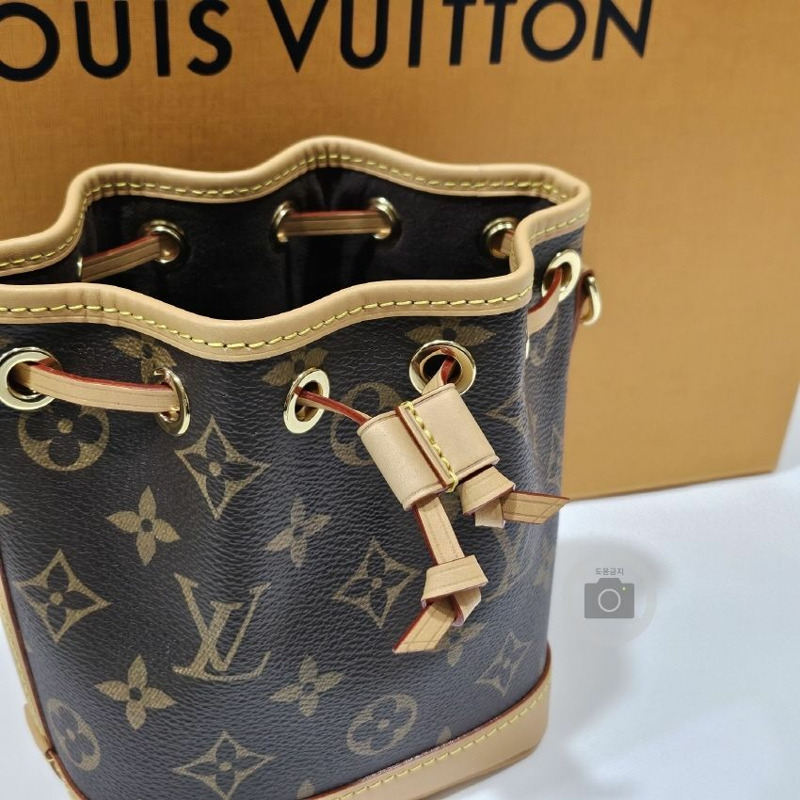 LOUIS VUITTON Nano Noé 迷你斜背包 Monogram M81266-3