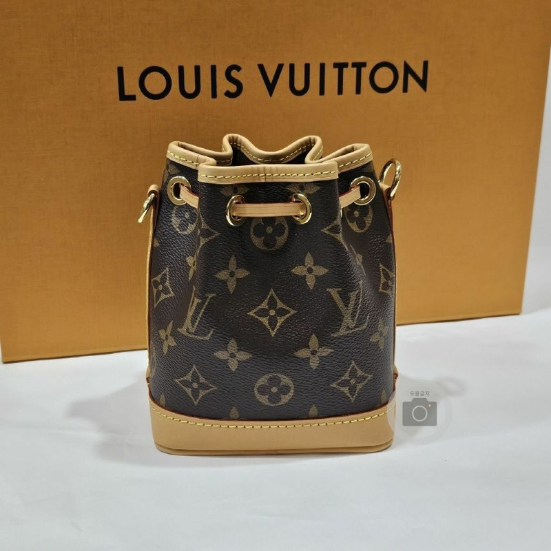 LOUIS VUITTON Nano Noé 迷你斜背包 Monogram M81266-4
