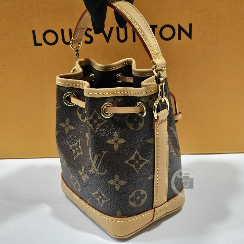 LOUIS VUITTON Nano Noé 迷你斜背包 Monogram M81266-8