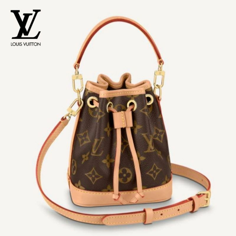 LOUIS VUITTON Nano Noé 迷你斜背包 Monogram M81266-10