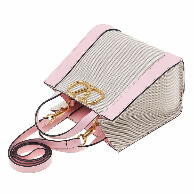 VALENTINO V Logo 簽名款手提單肩包-3