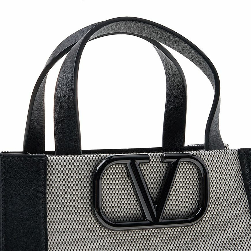 VALENTINO 2W0B0L73 HFZ MZG V Logo 簽名手提單肩包-6