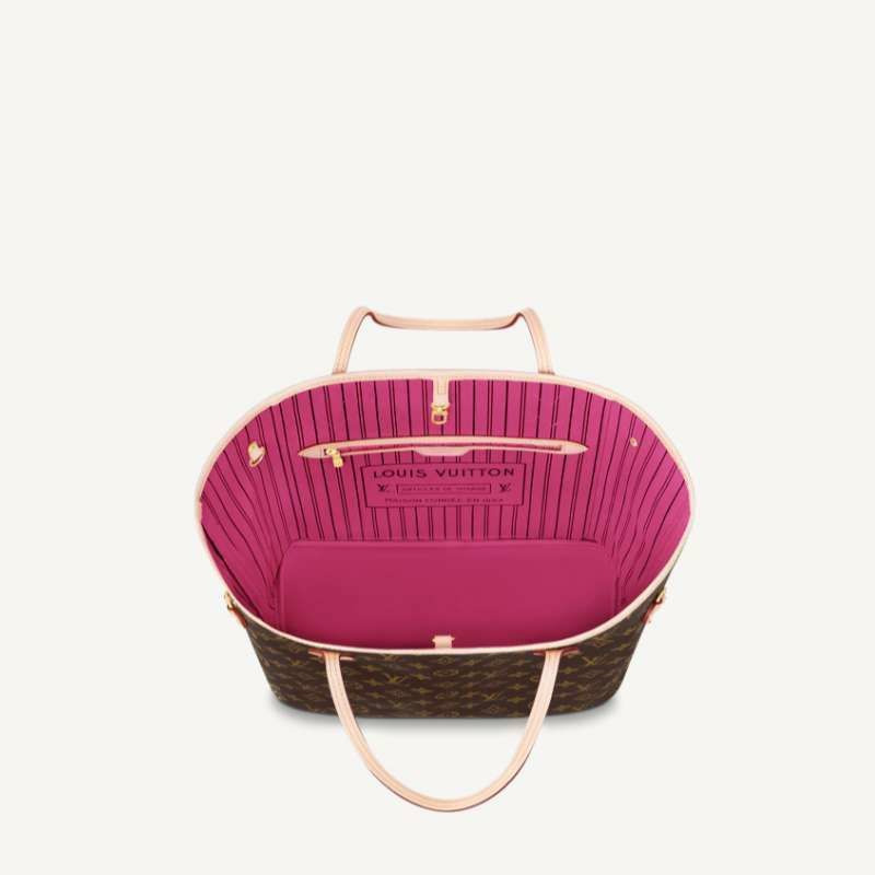 LOUIS VUITTON Neverfull MM 米色 M40995-14