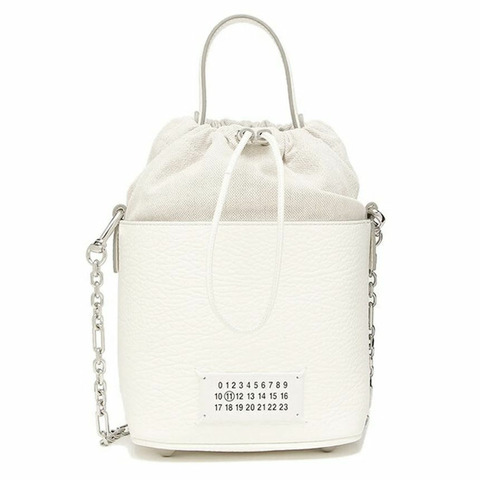 MAISON MARGIELA 5AC 迷你水桶包 白色 S61WG0035 P4348 H0157
