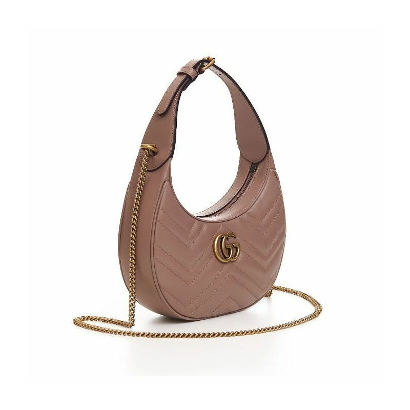 GUCCI GG Marmont 半月形迷你包 699514 DTDHT-3