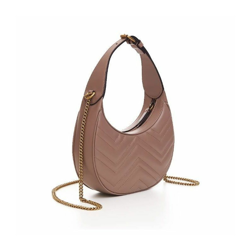 GUCCI GG Marmont 半月形迷你包 699514 DTDHT-5